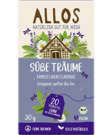 Nature BV Allos Organic sweet dreams tea 6 x 30 gr
