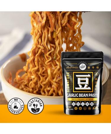BOILING POINT Garlic Bean Paste | Spicy Sweet Umami Sauce | 8.5oz Authentic Asian Condiment | Vegetarian-Friendly - Buy Online on GoSupps.com