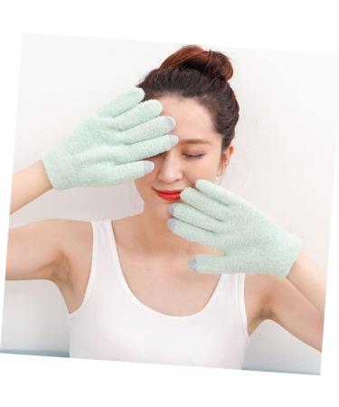 DOITOOL 1 Pair Gel Gloves Cracked Gloves Cosmetic Glove Gloves for Dry Cracked Hands Cracked Hands Repair Gloves Finger Gloves Hand lotions Skin Care Gloves Skin Gel Screen Yarn 20X13CM - Buy Online on GoSupps.com