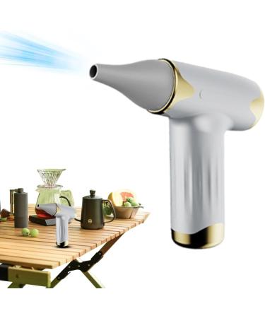 Air Hair Dryer Battery Operated Hair Dryer Handheld Hair Dryer Cordless Hot Air Hair Dryer Rechargeable Personal Cordless Turbos Fan Dry Blower with Adjustable Speed for Travel Use Silver High Speed turbine Hair Dryer  - Buy Online on GoSupps.com