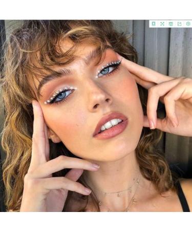 825Pcs Self Adhesive White Pearl Stickers for DIY Crafts & Beauty - Flat Back Gems for Makeup, Nail Art, and Home Decor - Buy Online on GoSupps.com