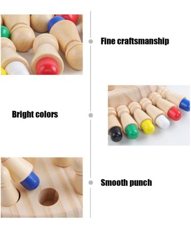 Memory Matchstick Chess Toy Strengthen Parent Child Relationship Easy To Learn Parent Child Interaction Toy for Parents Kindergarten Home Kids - Buy Online on GoSupps.com