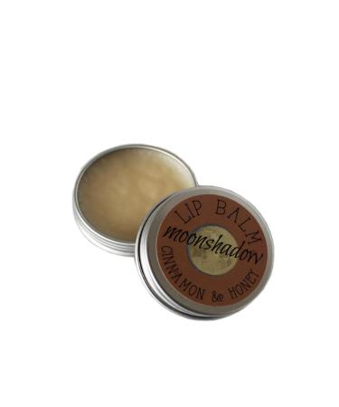 Moonshadow All Natural Ingredients LIP BALM For All Skin Types Handmade in Sri Lanka 5g/10g (Cinnamon & Honey 10g) Cinnamon & Honey 10g