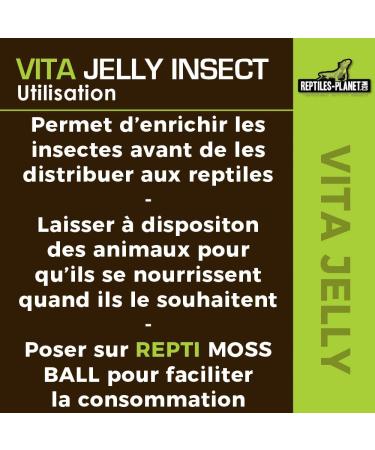 REPTILES PLANET Food Vita Jelly Mix Insects 10 Pcs - Buy Online on GoSupps.com