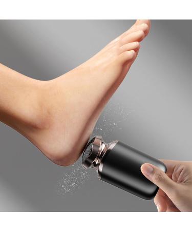 Electric Foot Grinder | Removable Callus Remover Portable Foot Sander - Fully Automatic Foot File Feet Pedicure Tools Powerful Foot Callus Remover Tool for Men Women Black - Buy Online on GoSupps.com