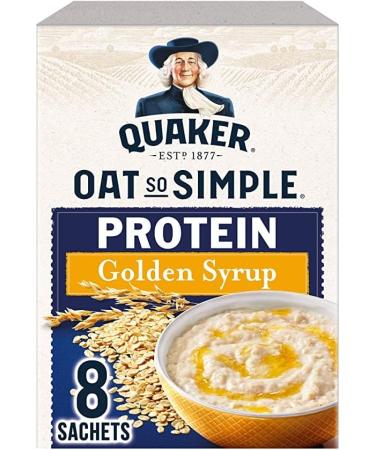 Porridge Bundle With Quaker Oat So Simple Protein Golden Syrup Sachets 344g (2 Pack) - Buy Online on GoSupps.com