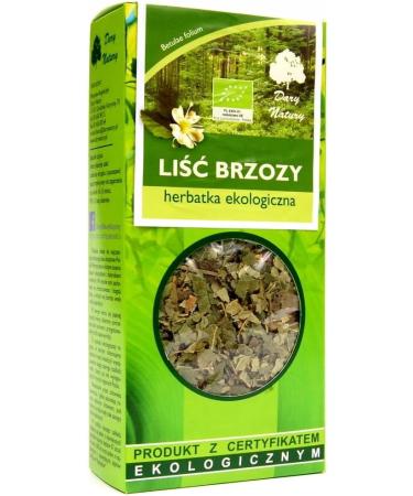  Dary Natury Organic Birch Leaf Tea 50g - DARY NATURY - Buy Online on GoSupps.com