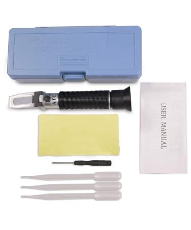 Premium Salinity Refractometer for Marine Reef Tank Testing - Dual Scale 0-100ppt & 1.000-1.070 S.G - Buy Online on GoSupps.com