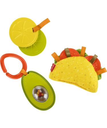 Fisher-Price Tiny Treats Gift Set  3 pretend food infant teething toys