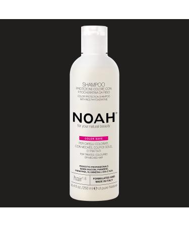 Noah 1.6 Color Protecting Shampoo - Eco-Friendly Sulfate-Free Vegan Keratin Care with Rice Protein & Ylang-Ylang 8.45 fl. oz - Buy Online on GoSupps.com