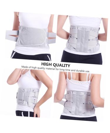 FRCOLOR Breathable Lower Back Support Brace for Men & Women | Travel Waist Supporter & Toothpaste Holder | Body Trimming Gym Straps - Buy Online on GoSupps.com