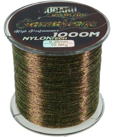 Buy Tsugaru Camouflage Carp Monofilament Fishing Line 600/1000m - 0.30mm 13.2kg - International Shipping Available - Buy Online on GoSupps.com