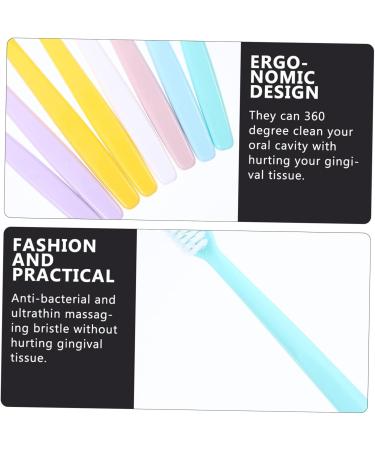 Shop Minkissy Soft Nano Toothbrush Set - 4 Pieces for Ultimate Oral Hygiene & Deep Cleaning | International Shipping - Buy Online on GoSupps.com