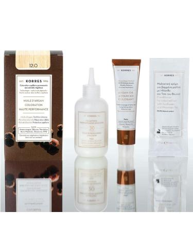 Buy Korres Argan Oil Advanced Coloration Light Brown 5.0 - 145ml | International Shipping Available - Buy Online on GoSupps.com