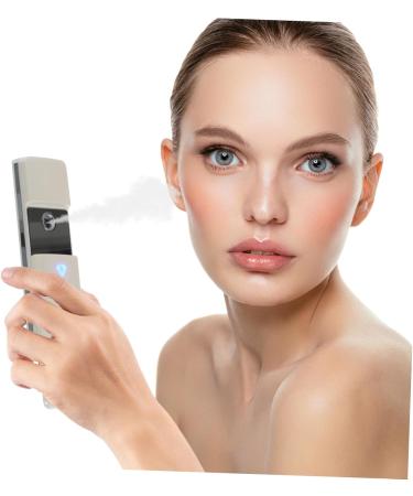 Gogogmee Spray Beauty Instrument Face Spa Steamer Spa Face Steamer Mini Sprayer Face Sauna Steamer Moisture Mister Portable Humidifer Face Mist Sprayer Plastic Spray Meter Miss Slider White 11.5x4cm White - Buy Online on GoSupps.com