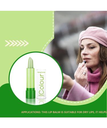 Women Lip Balm 3.2g Makeup Nourishing Color Changing Moisturizing Female Mini for Lipstick Portable Travel Glossy Dry Girl - Buy Online on GoSupps.com