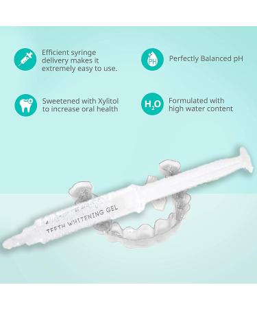 Smile Sciences Teeth Whitening Gel Refill Syringe - Fast Results, Remove Stains, Peppermint Flavor - Buy Online on GoSupps.com