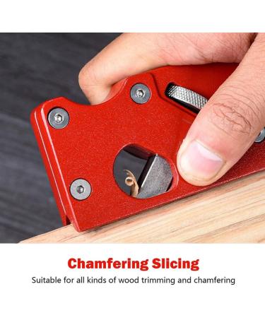 Chamfer Planer f r Holzbearbeitung - Handwerkzeug zum K rzen von Ecken und Kanten - Rote Schande - Buy Online on GoSupps.com