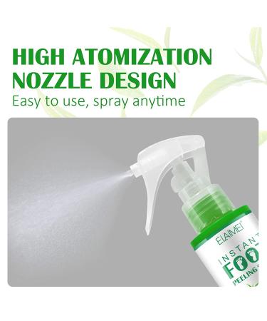 Green Tea Foot Peel Spray - Exfoliating & Nourishing Dead Skin Remover - Buy Online on GoSupps.com