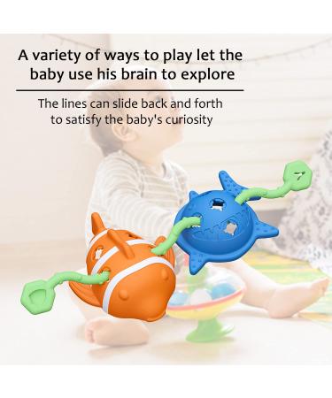 Baby Silicone Teething Ring | BPA-Free Dental Aid & Gripping Toy for 3+ Months | Soothes Gums & Promotes Motor Skills - Buy Online on GoSupps.com