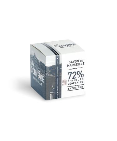La Corvette Marseille soap cube EXTRA PURE boxed ECOCERT 100g