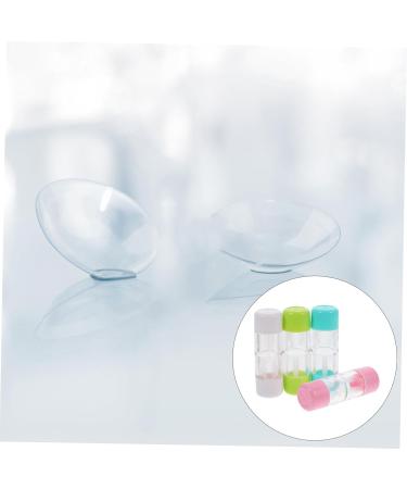 HEALVIAN 8 STK Contact Lens Containers | Eye Lens Storage Box with Rigid Mirror & Colored Lens Holders | Durable Glasses Case for Safe Lens Soaking - Buy Online on GoSupps.com