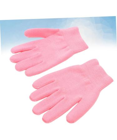 Healeved 3 Pairs Moisturizing Gloves Cracked Gloves Cuticles Gloves Grooming Gloves Mittens Cracked Hands Gloves Whiten Gloves Spa Gloves Hand Care Gloves Gel Pink Essential Oil - Buy Online on GoSupps.com