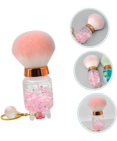 PLAFOPE Nail Dust Brush Women Makeup Tools Powder Makeup Brush Makeup Brush for Powder Blush Brush for Women Powder Brush Blush Brush for Cheeks Facial Makeup Brush Cosmetics Tools 9.00X3.50X3.50CM Pink - Buy Online on GoSupps.com