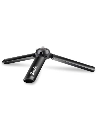 Zeadio Metal Mini Tripod, Desktop Tabletop Stand Compact Tripod for Smooth 4, Osmo Mobile, Vimble 2, Gimbal Handle Grip Stabilizer and All Cameras - Buy Online on GoSupps.com