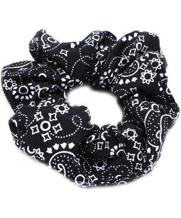 Philsp Women s Bohemian Hair Rings - Pleated Ponytail Holder in Light Blue & 6 Colors | Retro Ethno Style - Buy Online on GoSupps.com