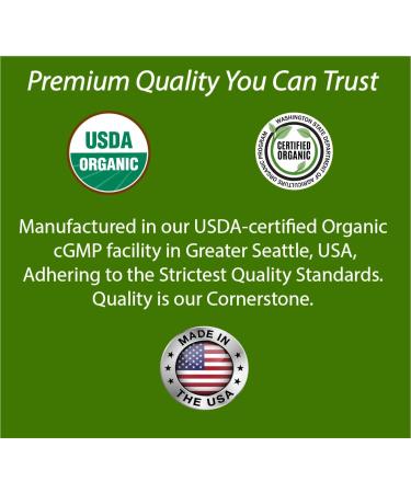 Organic MoodBliss | Supports a Calm Relaxed & Positive Mood* | with Ashwagandha St. John's Wort & Lemon Balm | USDA Organic USA-Made Non-GMO Gluten-Free - 60 cts. 60 Count (Pack of 1) - Buy Online on GoSupps.com