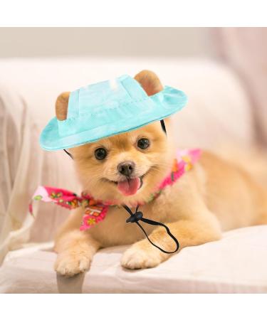 Fischerhut f r Hunde & Katzen | Verstellbare Angelm tze mit Ohrenl chern f r kleinen Hunden Outdoor-Sonnenschutz f r Pugs Chihuahuas & Shih Tzus - Buy Online on GoSupps.com