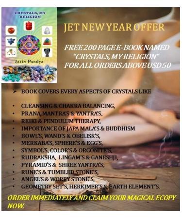 Jet Purple Flourite Sacred Geometry Set - Top Grade Merkaba Star with Velvet Pouch and Free Booklet - Crystal Therapy for Chakra Balancing and Healing - Buy Online on GoSupps.com