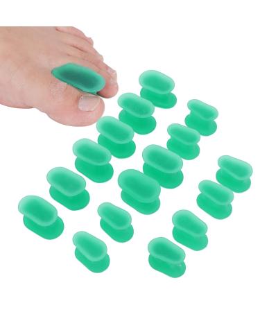 Silicone Toe Separator 8 Pairs - Bunion Straightener & Hallux Valgus Corrector - Flexible Overlapping Toes Spacer - Buy Online on GoSupps.com