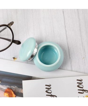ANGNYA 17ML Ceramic Dappen Dish for Acrylic Nails with Lid - Nail Techs Beginners Must-Have - Buy Online on GoSupps.com