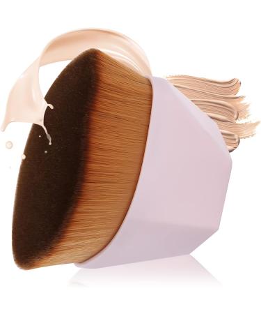 Foundation Brushes Makeup Brushes Fiber Hair for Micro Baking for Makeup Setting(Pink) - Buy Online on GoSupps.com