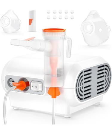 Portable Compressor Nebulizer Machine for Adults and Kids - Jet Nebulizer with Accessory Set, Personal Steam Inhaler for Daily Use - Buy Online on GoSupps.com
