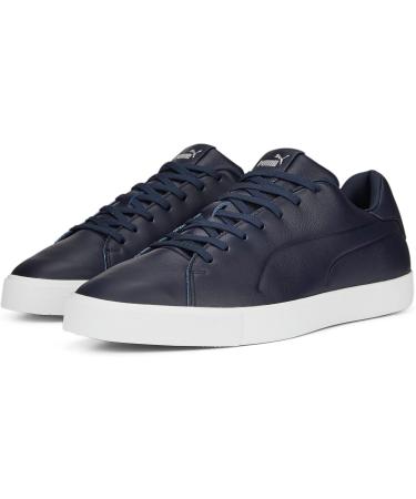 PUMA Men's Fusion Classic Golf Shoe - 46 EU Navy Blazer | International Shipping Available - Buy Online on GoSupps.com