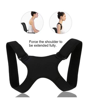 Adjustable Back Brace Posture Corrector for Men & Women - Pain Relief Support Band - Upper Back & Shoulder Alignment - Buy Online on GoSupps.com