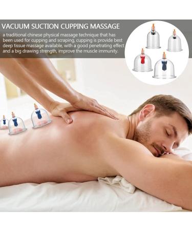Cupping Therapy Set 32 Therapy Cups Cupping Set with Pump Professional Chinese Acupoint Cupping Therapy Sets Hijama for Cupping Massage Muscle & Joints - Buy Online on GoSupps.com
