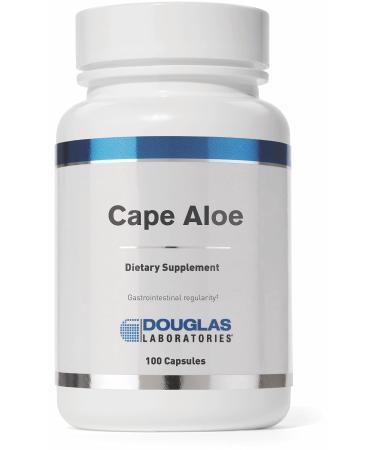 Douglas Laboratories Cape Aloe | Supports Bowel Regularity and Gastrointestinal Function* | 100 Capsules Standard Packaging