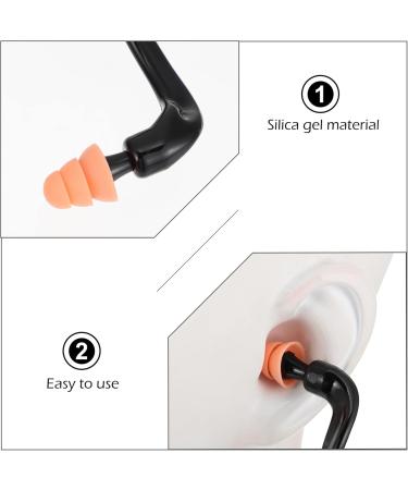 Buy Balacoo 8pcs Reusable Banded Ear Plugs - Perfect for Shooting Swimming Work & Airplane Travel | Comfortable Silicone Ear Protection - Buy Online on GoSupps.com