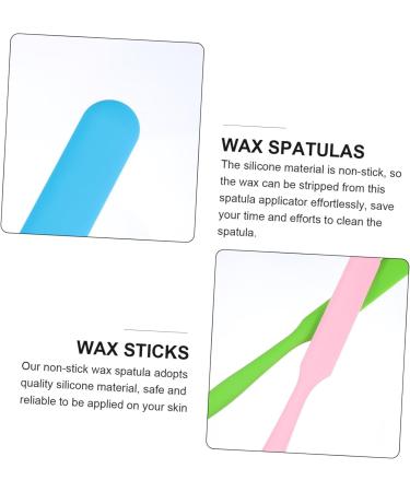 Minkissy 6-Piece Silicone Hair Removal Pen & Wax Spatula Set | Ideal for Cake Decorating Face Cream Application & Hair Removal - International Shipping Available - Buy Online on GoSupps.com