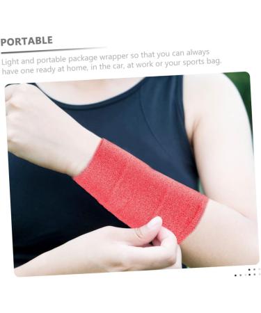 4 Rolls Sports Skin Membrane Athletic Wraps - Pink Wrist Tape Stretchable Foam Sports Tape Cuttable & Portable Athletic Wraps - Buy Online on GoSupps.com