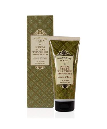 Kama Ayurveda Neem Tulsi Tea Tree Body Scrub 6.7 Fl Oz (200g) - Buy Online on GoSupps.com