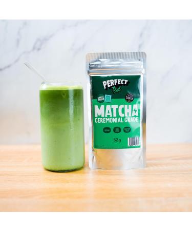 52g Ceremonial Grade Perfect Ted Matcha from Japan - Ideal for Lattes - Buy Online on GoSupps.com
