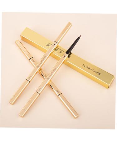 SKISUNO Medium Brown Eyebrow Pencil 5pcs Double Ended Eyebrow Pencil Miss Miniature Eyebrow Line Eyebrow Pencil Light Brown - Buy Online on GoSupps.com