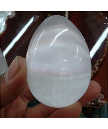 Crystal 1pc Polished Shiny White Selenite Stones Crystal Gemstone Stones - Buy Online on GoSupps.com