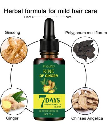 Orgrul 7 Days Hair Growth Serum Ginger Germ Oil for Men and Women 3 Pack 3 Pack - Buy Online on GoSupps.com