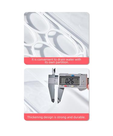 YAJEXUN Breast Milk Storage Container - Stackable Waterproof & Sealed Organizer Box for Refrigeration | Ideal Medium Size for Easy Breast Milk Storage - Buy Online on GoSupps.com